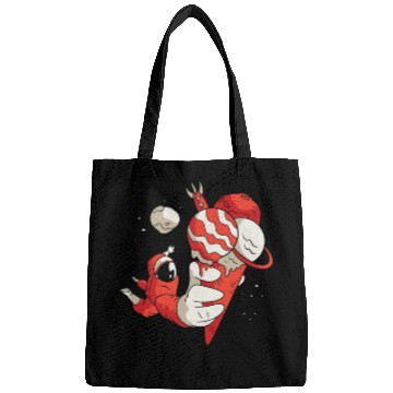 Discover Astronaut With Ice cream Bags