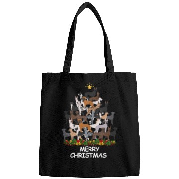 Discover Great Dane Christmas Tree Merry Christmas Bags