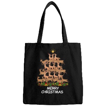 Discover Deer Christmas Tree Merry Christmas Bags