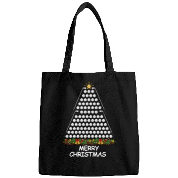 Discover Golf Christmas Tree Merry Christmas Bags