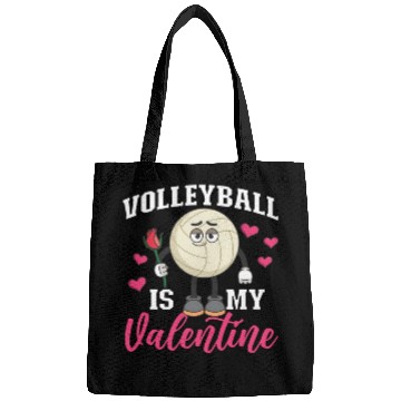 Discover Volleyball Player Team Valentines Bags