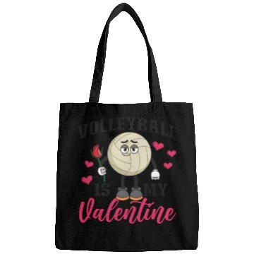 Discover Volleyball Player Team Valentines Bags