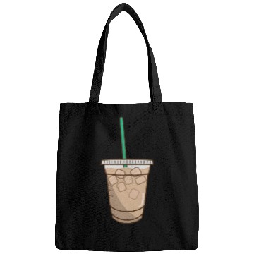 Discover iced coffee doodle Bags