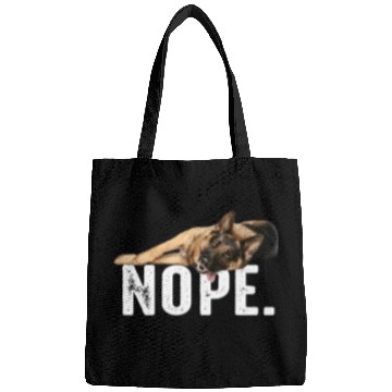 Discover Nope Lazy German Shepherd Dog Lover Gift Bags