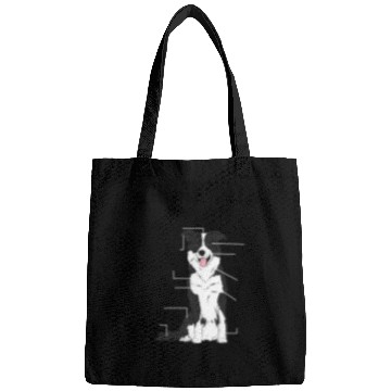 Discover Funny Anatomy Border Collie Dog Lover Bags
