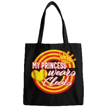 Discover Softball Bags, My Princess Wears Cleats Rainbow