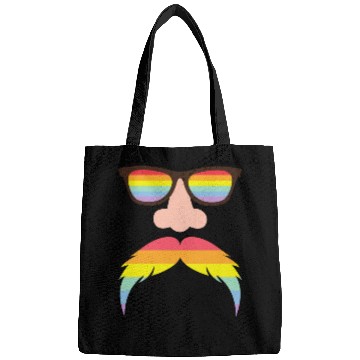 Discover Gay flag color - Pride quote lgbt community Bags