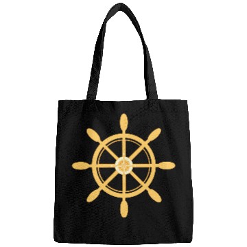 Discover Ship's Wheel, nautical star & cardinal directions Bags