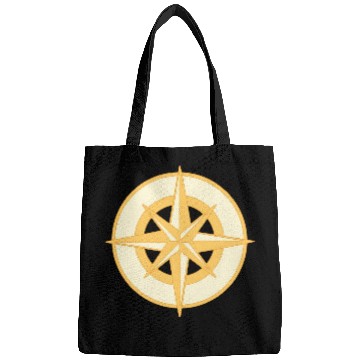 Discover Nautical Compass star / rose, cardinal directions Bags