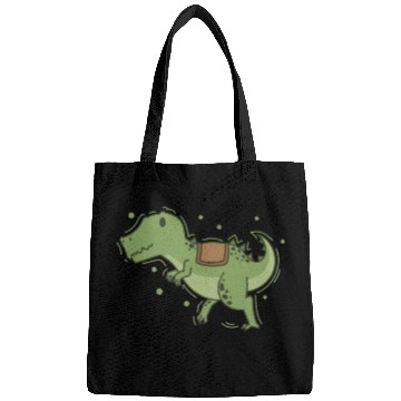 Discover T-Rex Dino with Saddle for riding Reptile Bags