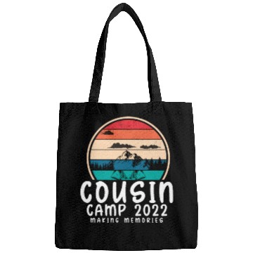 Discover COUSIN CAMP 2022 Funny Summer Vacation Camping Bags