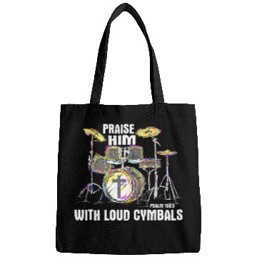 Discover Praise Him With Loud Cymbals Christian Drummer Bags