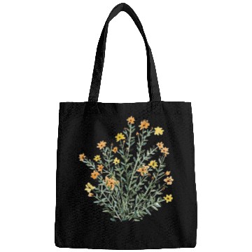 Discover yellow floral sun flower Bags