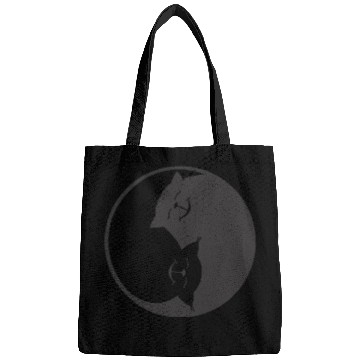 Discover Yin Yang Cat Lover Bags