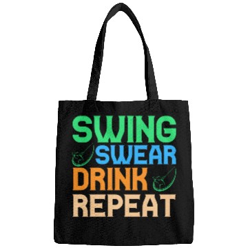 Discover Swing Swear Drink Repeat Bags