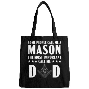Discover Freemason Dad Fraternal Freemasonry Square Compass Bags