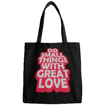 Discover Quote do small things Bags