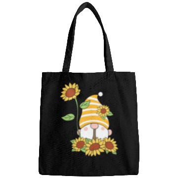 Discover Gnome Sunflower Lover Gardening Gnomes Bags