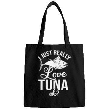 Discover Red Tuna Fish Bluefin Fishing Salad Bags