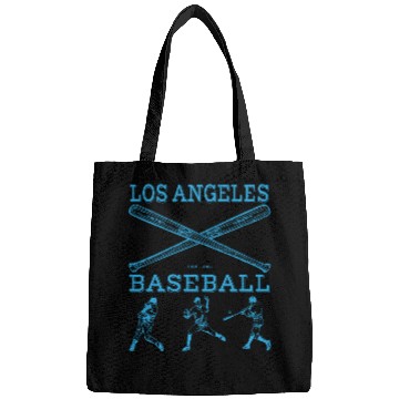 Discover Los Angeles Baseball est 1961 Blue Bags