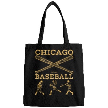 Discover Vintage Chicago baseball est 1900 Bags