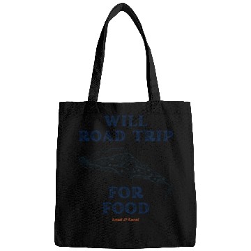 Discover Will Road Trip for Food Quote Bags