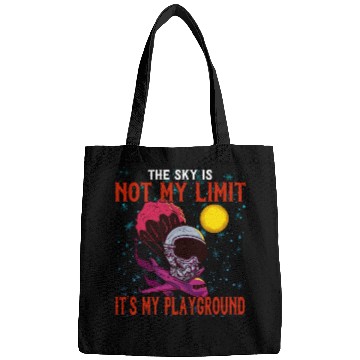 Discover The Sky Is My Playground Skydive Funny Cute Bags