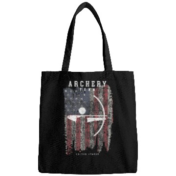 Discover Archery Team USA Vintage American Flag Compound Bags
