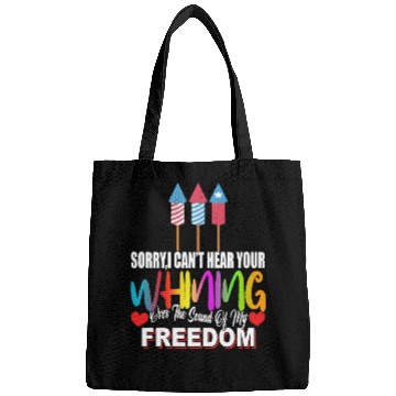 Discover The Sound Of My Freedom Humor Graphic Bags