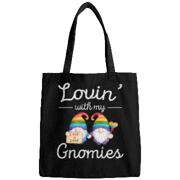 Discover LGBT Gnome Lover Rainbow Pride Month Bags