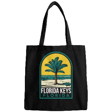 Discover Florida Keys Vintage Beach Bags