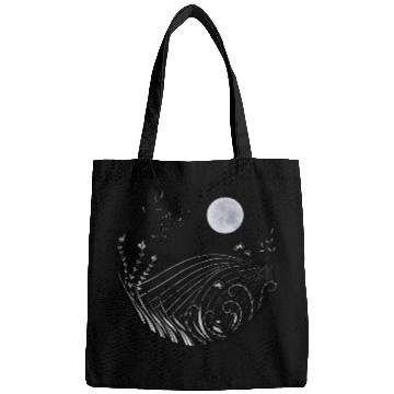 Discover Full moon landscape Bags