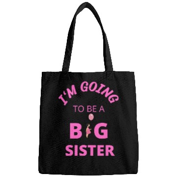 Discover I'm going to be a big sister Bags