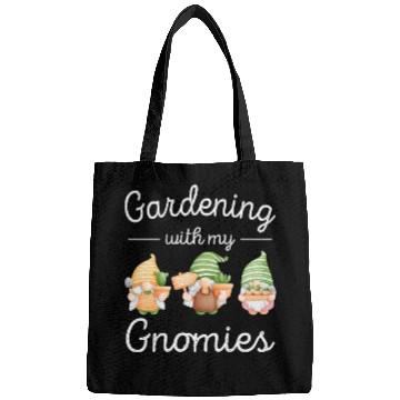 Discover Gnomes Succulent Gardening Gnome Cactus Owner Bags