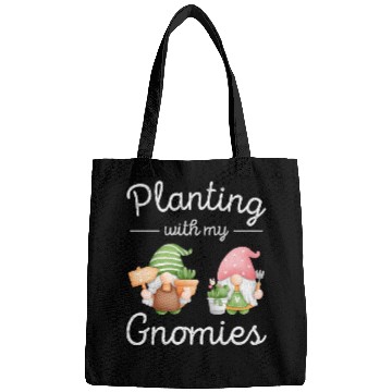 Discover Cute Gnomes Succulent Women Cactus Gnome Bags