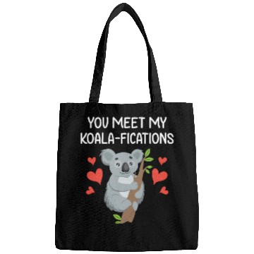 Discover You Meet My Koalifications Gift for Him Her Koala Bags