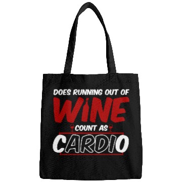 Discover Out Of Wine Cardio Pun Bags