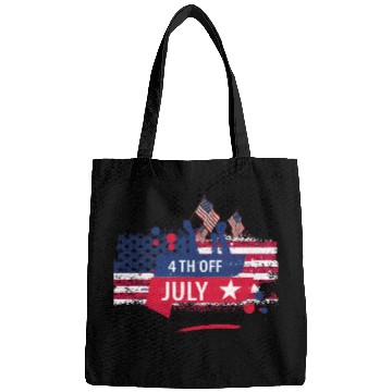 Discover Independence Day, US Happy Independence Day 4th. Bags