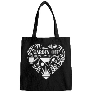 Discover Funny Gardening Botanical - Garden Life Bags