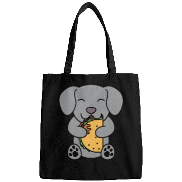 Discover Weimaraner Taco Lover Bags