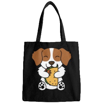 Discover Brittany Spaniel Taco Lover Bags