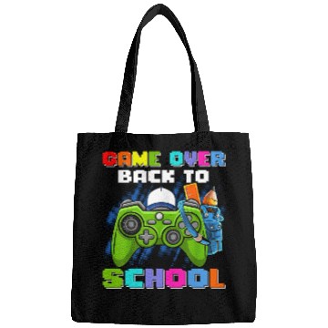 Discover Game Over Back To School Bags