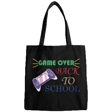Discover Game Over Back To School Bags