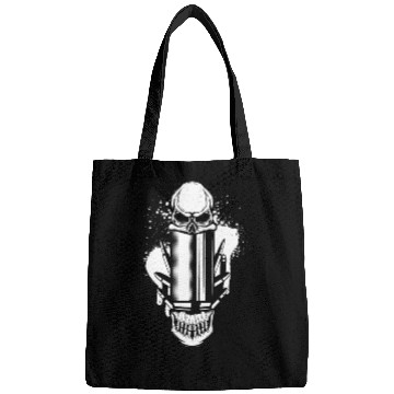 Discover Bullets and Skull Roses Aesthetic Dripping Pattern Bags