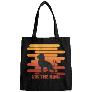Discover I'm The King - Lion King Of The Jungle Bags