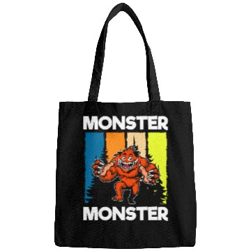 Discover Monster Colorful Big Sister Bags