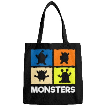 Discover Cute Scary Halloween Big Brother Bags