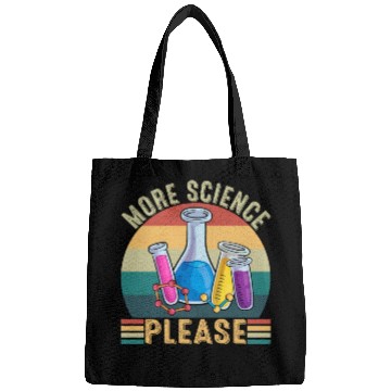 Discover More Science Please Teacher Vintage Bags