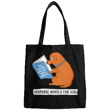 Discover suspense novels for dog Bags