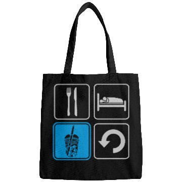 Discover Boba Tea Repeat daily Bags